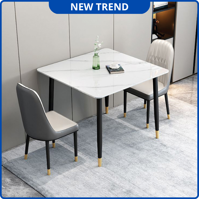 UNI-N31 Bộ Bàn Ăn Ghế Monet Không Tay Nhập Khẩu Cao Cấp - Lắp đặt tận nhà - NEW TREND