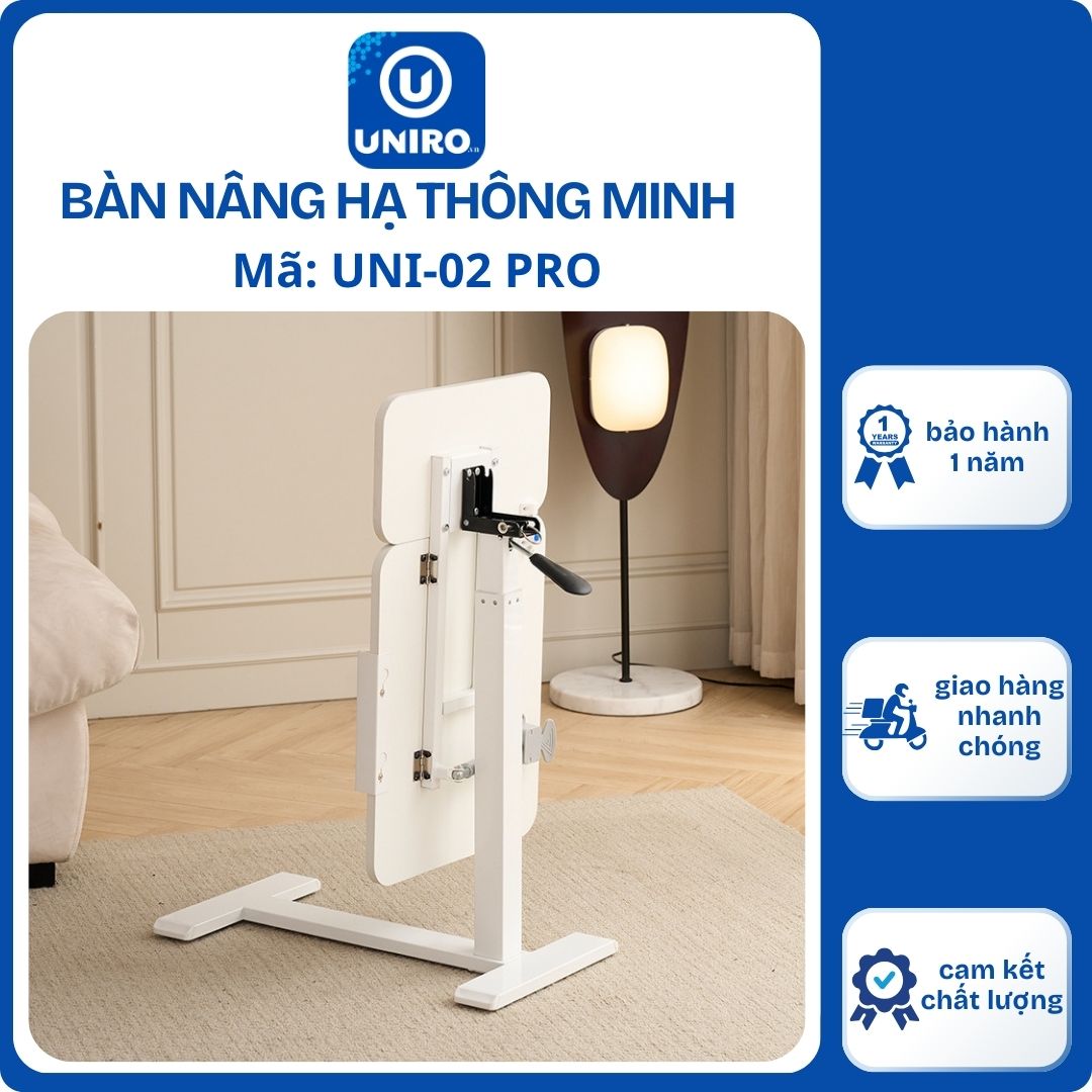 Bàn làm việc di động nâng hạ và nghiêng mặt bàn - Bàn làm việc thông minh, Bàn laptop gấp gọn văn phòng