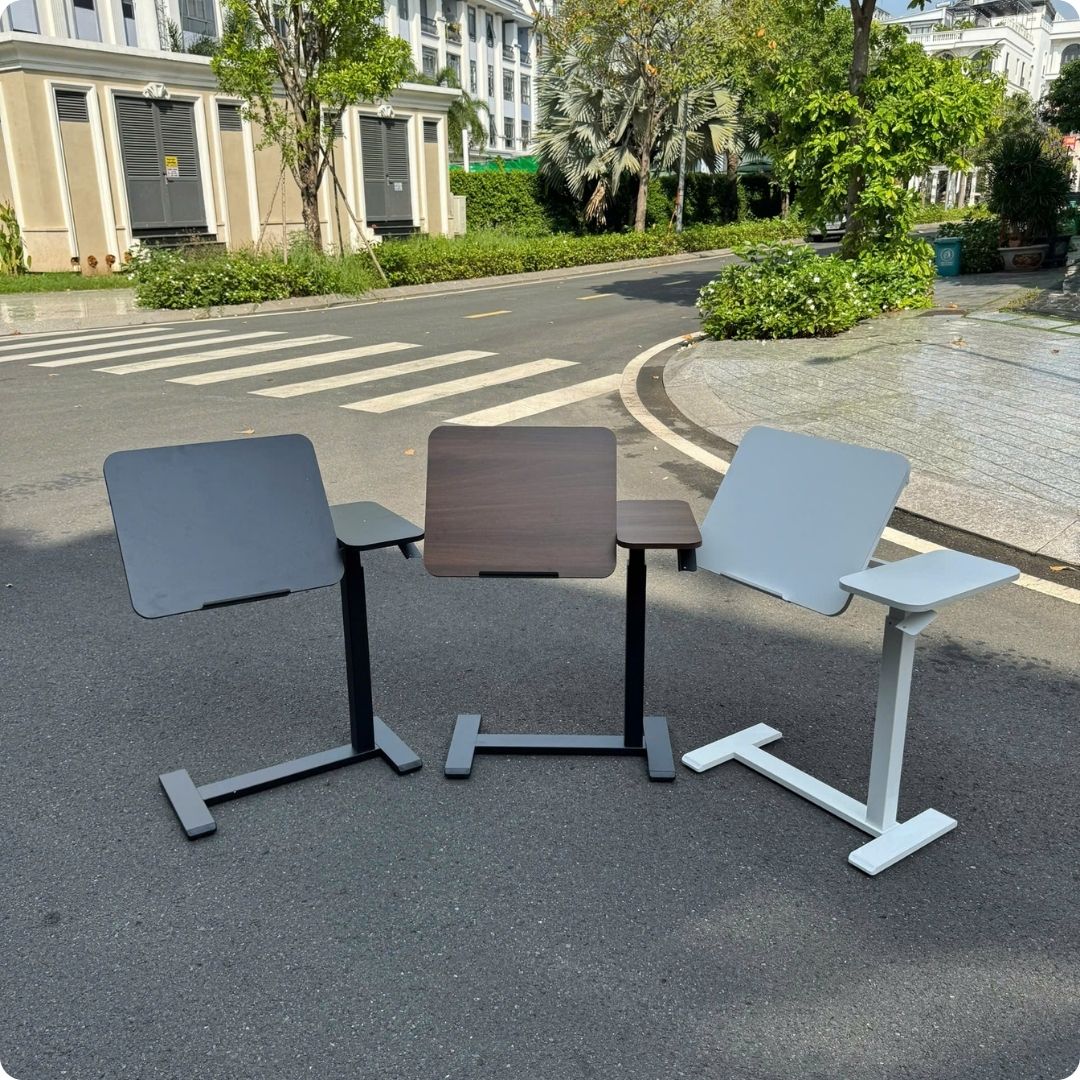 Bàn làm việc di động nâng hạ và nghiêng mặt bàn - Bàn làm việc thông minh, Bàn laptop gấp gọn văn phòng