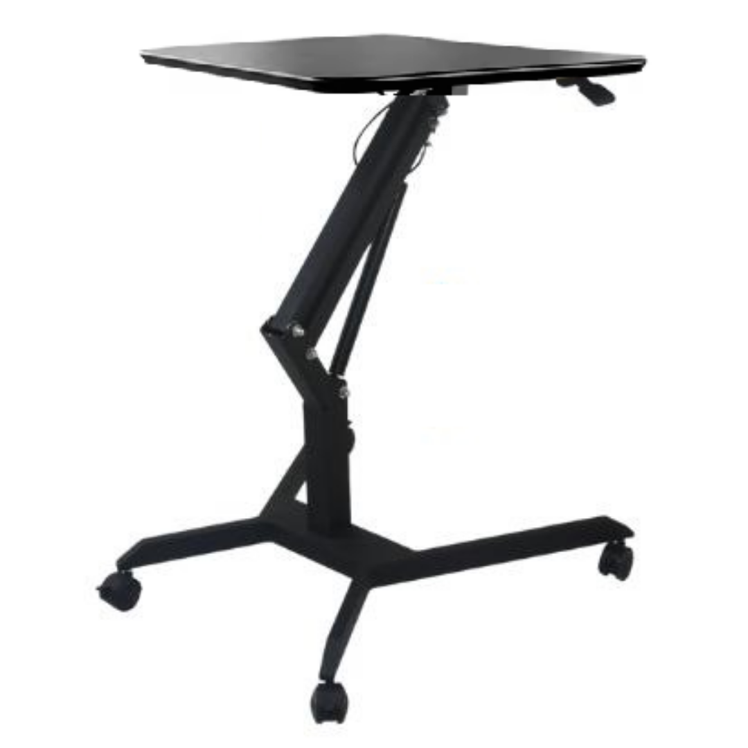 Bàn Làm Việc Di Động Thông Minh, Bàn Laptop Nâng Hạ Chiều Cao. Có Khóa Bánh Xe Xoay 360 Độ