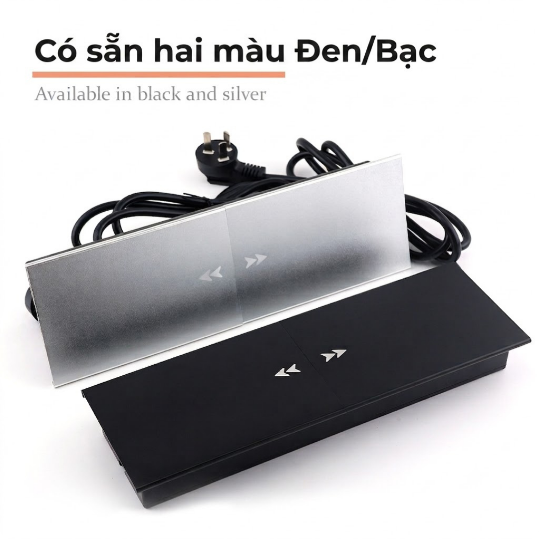 Hộp Điện Âm Bàn Nắp Trượt UNIRO EVO-UK1 Cao Cấp