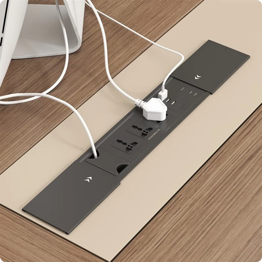 Hộp Điện Âm Bàn Nắp Trượt UNIRO EVO-UK1 Cao Cấp