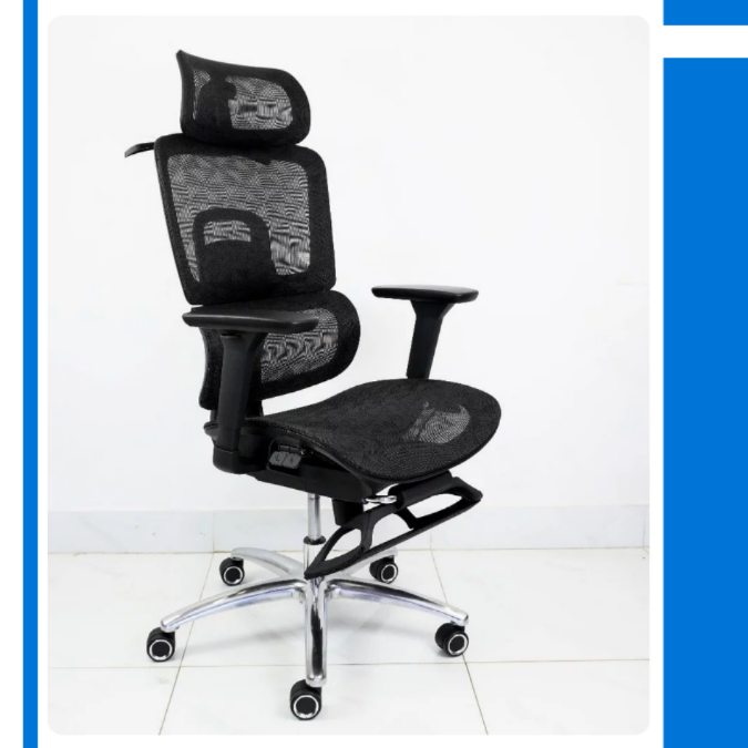 Ghế Công Thái Học Ergo 8D Chống Đau Mỏi Vai Gáy Cổ - Tựa Tay 3D Điều Chỉnh, Khung Chịu Lực 150kg