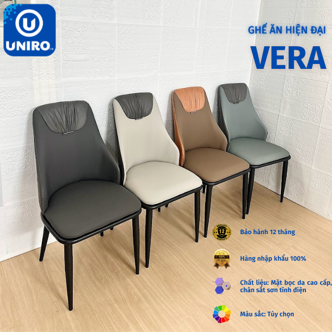 UNI-N32 Bộ Bàn Ăn Thông Minh chân V Mặt Đá Ceramic Nhập Khẩu Cao Cấp - Lắp đặt tận nhà - NEW TREND