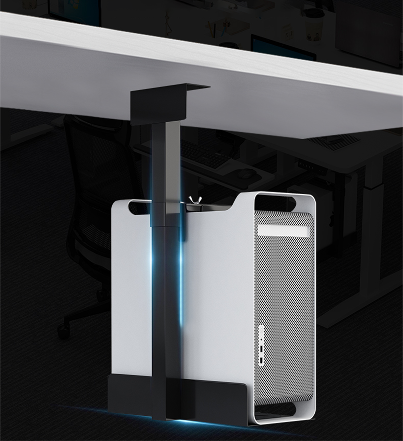 Giá treo CPU bàn làm việc tiện lợi, tùy chỉnh linh hoạt cho mọi kích cỡ thùng CPU