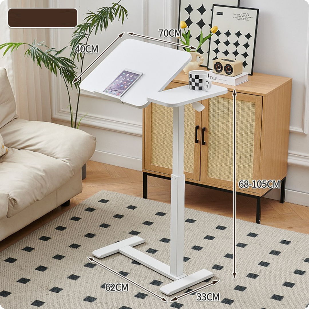 Bàn Học Tăng Chỉnh Chiều Cao Nâng Hạ Mặt Nghiêng, Bàn Làm Việc Có Bánh Xe Di Chuyển Tiện Lợi