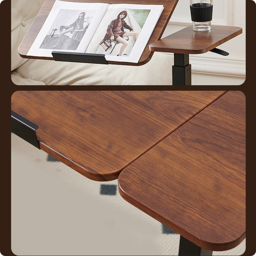 Bàn Học Tăng Chỉnh Chiều Cao Nâng Hạ Mặt Nghiêng, Bàn Làm Việc Có Bánh Xe Di Chuyển Tiện Lợi